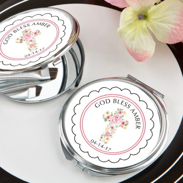 Religious First Holy Communion Mirror Compact Favor The Brat Shack