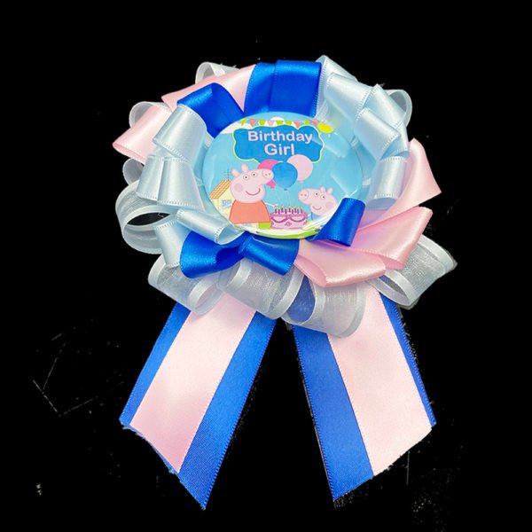 Peppa Pig Birthday Corsage the brat shack