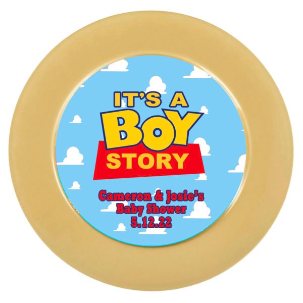 Boy Story plate insert the brat shack