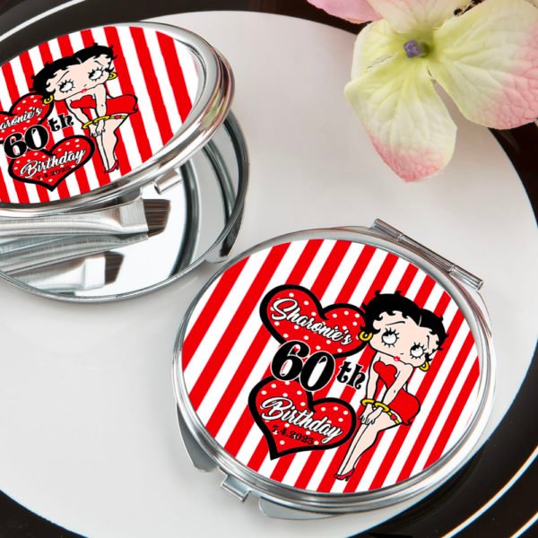 Betty Boop theme Mirror Compact Favor The Brat Shack