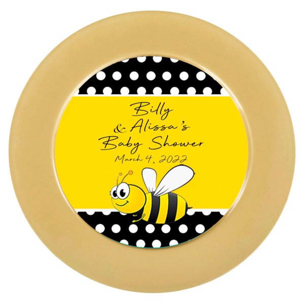 Bumble Bee Plate Charger Insert The Brat Shack