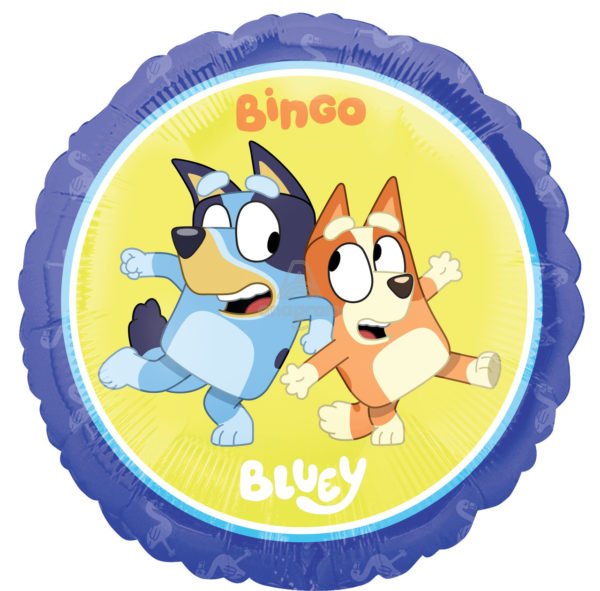 Bluey Theme Mylar Balloon The Brat Shack Party Store