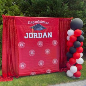 Graduation Backdrop The Brat Shack