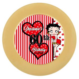 Betty Boop Plate Charger Insert The Brat Shack