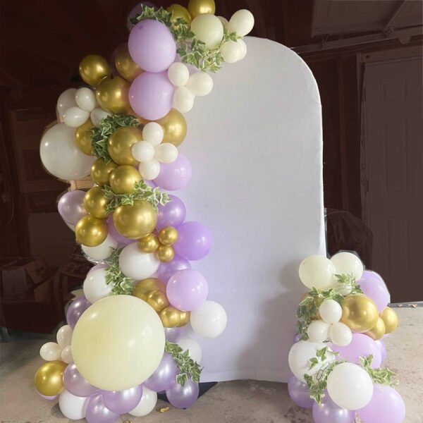 balloon panel with garland The Brat Shack