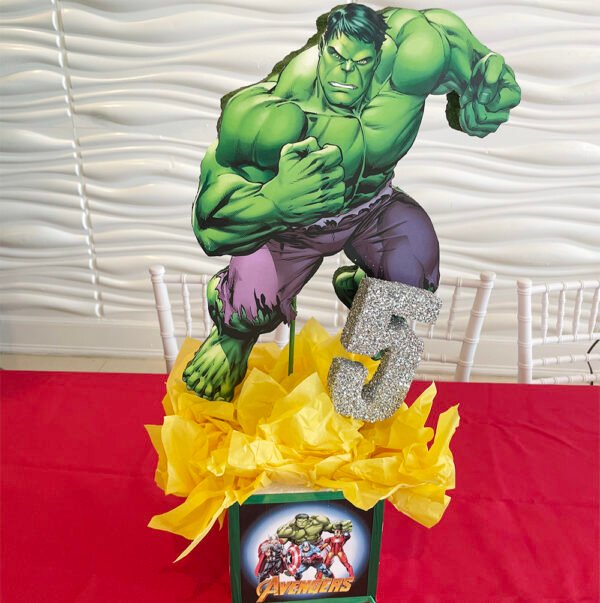 Incredible Hulk Centerpiece The Brat Shack