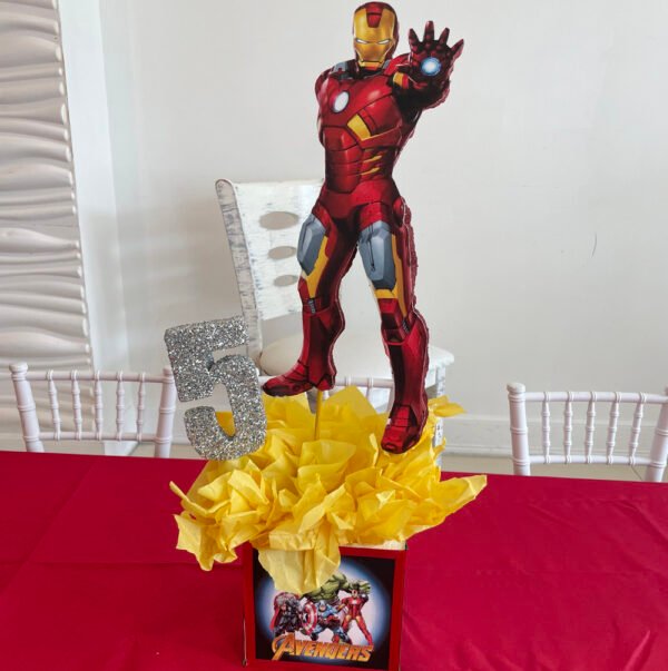 Iron Man Centerpiece The Brat Shack