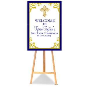 Religious First Communion Poster Board The Brat Shack