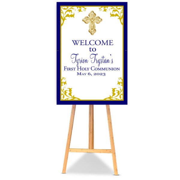 Religious First Communion Poster Board The Brat Shack