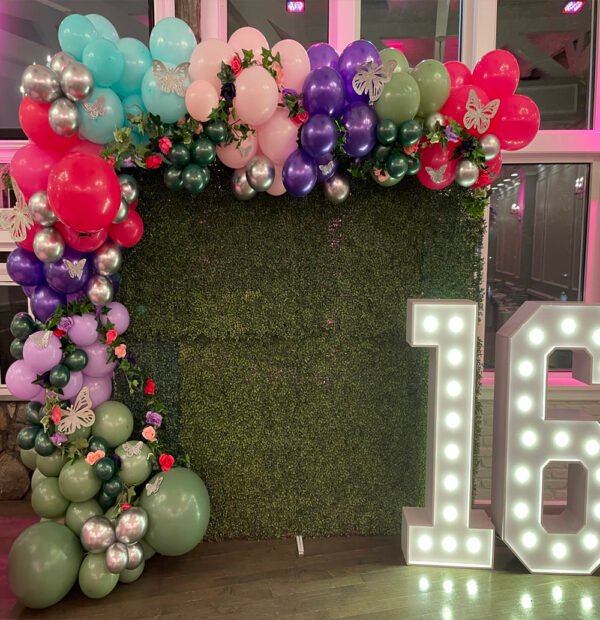 Butterfly Balloon garland The brat Shack