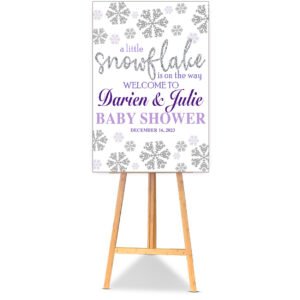 snowflake Poster Board the brat shack