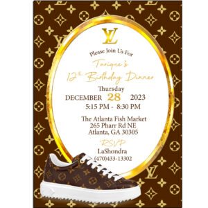 Louis Vuitton Invite The brat shack