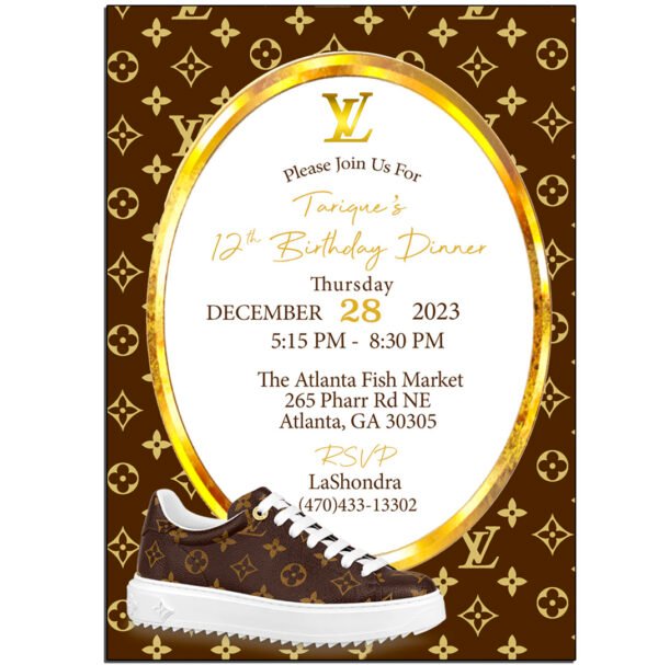 Louis Vuitton Invite The brat shack