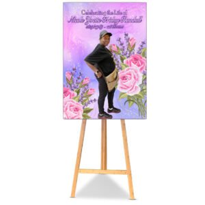 the brat shack Floral Poster Board