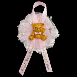 baby shower pin ons teddy bear The brat shack