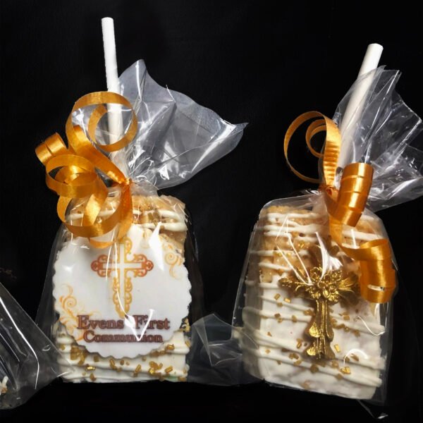 communion, christening rice Krispies treats The brat shack