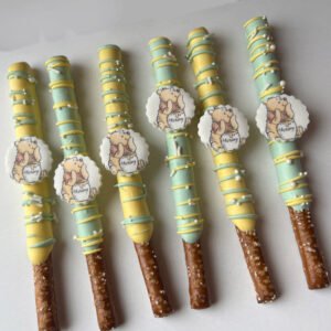 Winnie the Pooh theme Chocolate Covered Pretzels Treats The brat shack