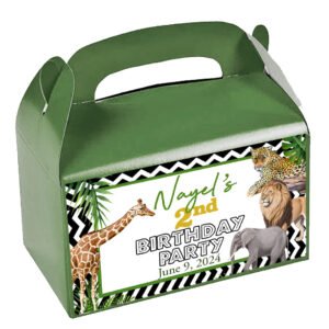 Safari Jungle Treat Box The brat shack
