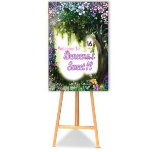 enchanted forest welcome board the brat shack
