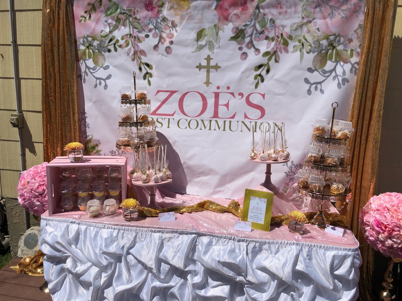 Communion backdrop the brat shack