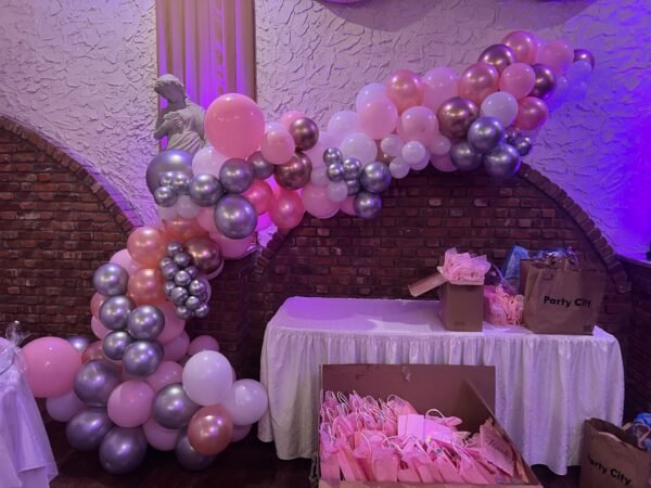 balloon garland the brat shack