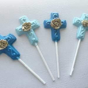 Religious Communion Cross Chocolate Lollipop Treats The Brat Shack