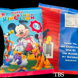 Mickey Mouse Clubhouse chip bag the brat shack