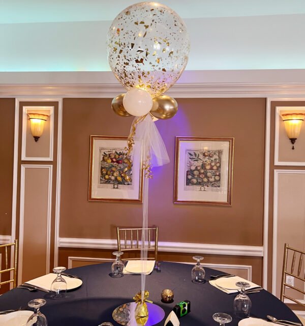 confetti balloon setup the brat shack
